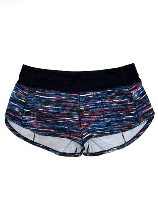 lululemon athletica Pants - Lululemon Speed Up Short Hinshu Alpine White Multi / Black